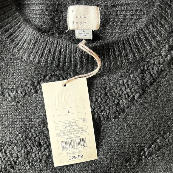 a new day Black Crew Neck Sweater - Picture 3 of 4